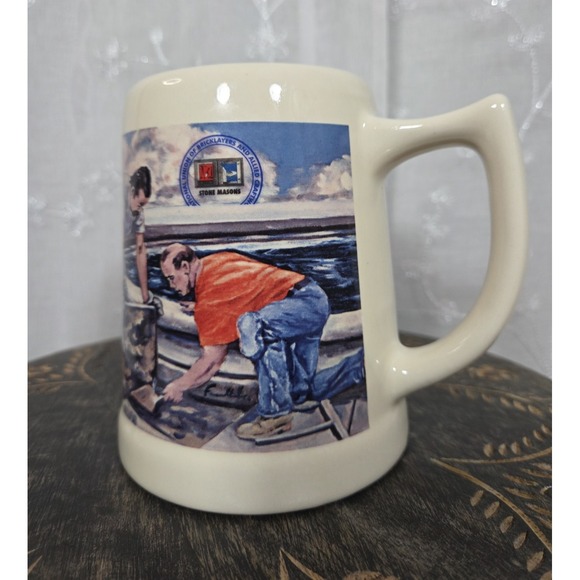 Other - International‎ Union of Bricklayers and Allied Craftworkers Bricklayer Mug Stein